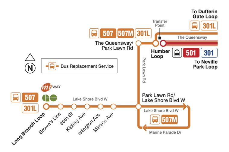 Phase 1 Diversion Map