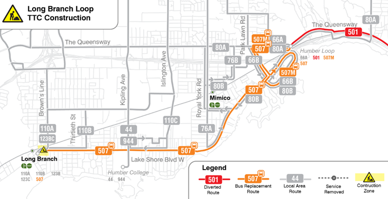 Phase 1 Diversion Map