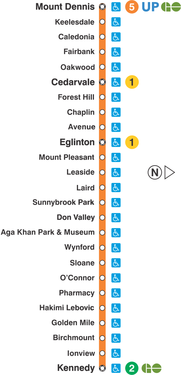 Map of route diversion