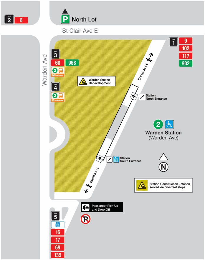Warden Station Bus Bay alignment - September 6 2026