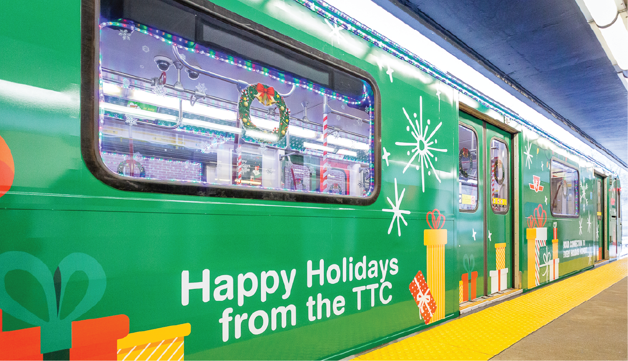 TTC holiday train