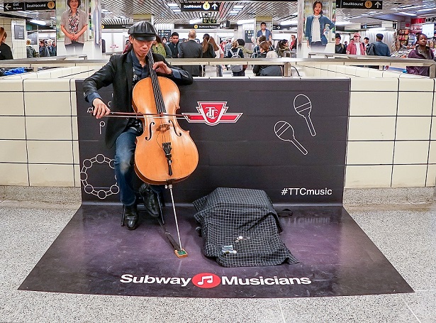 Subway Musician Stage