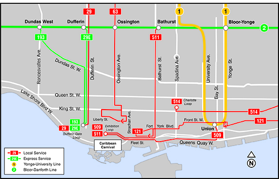 Caribbean Carnival Map