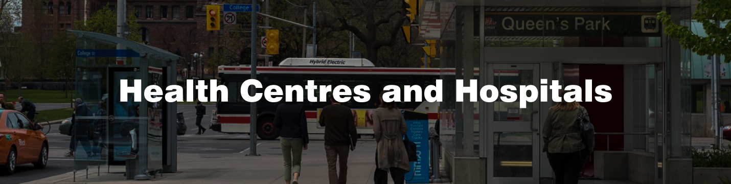 Health Centres and Hospitals