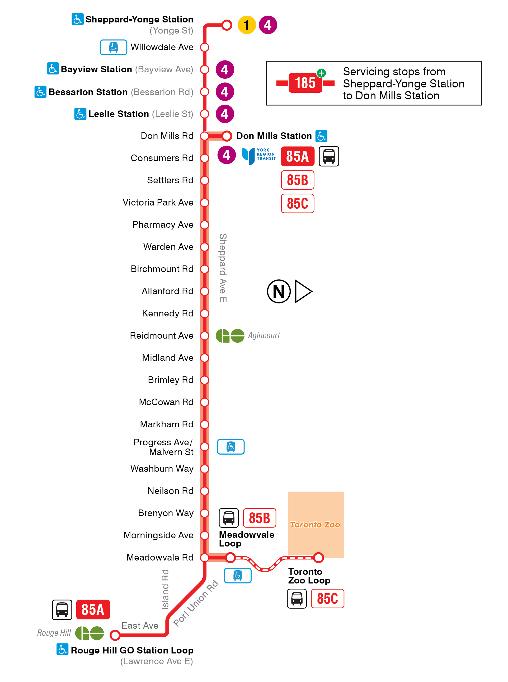 85-Sheppard East-Route Change-MAP