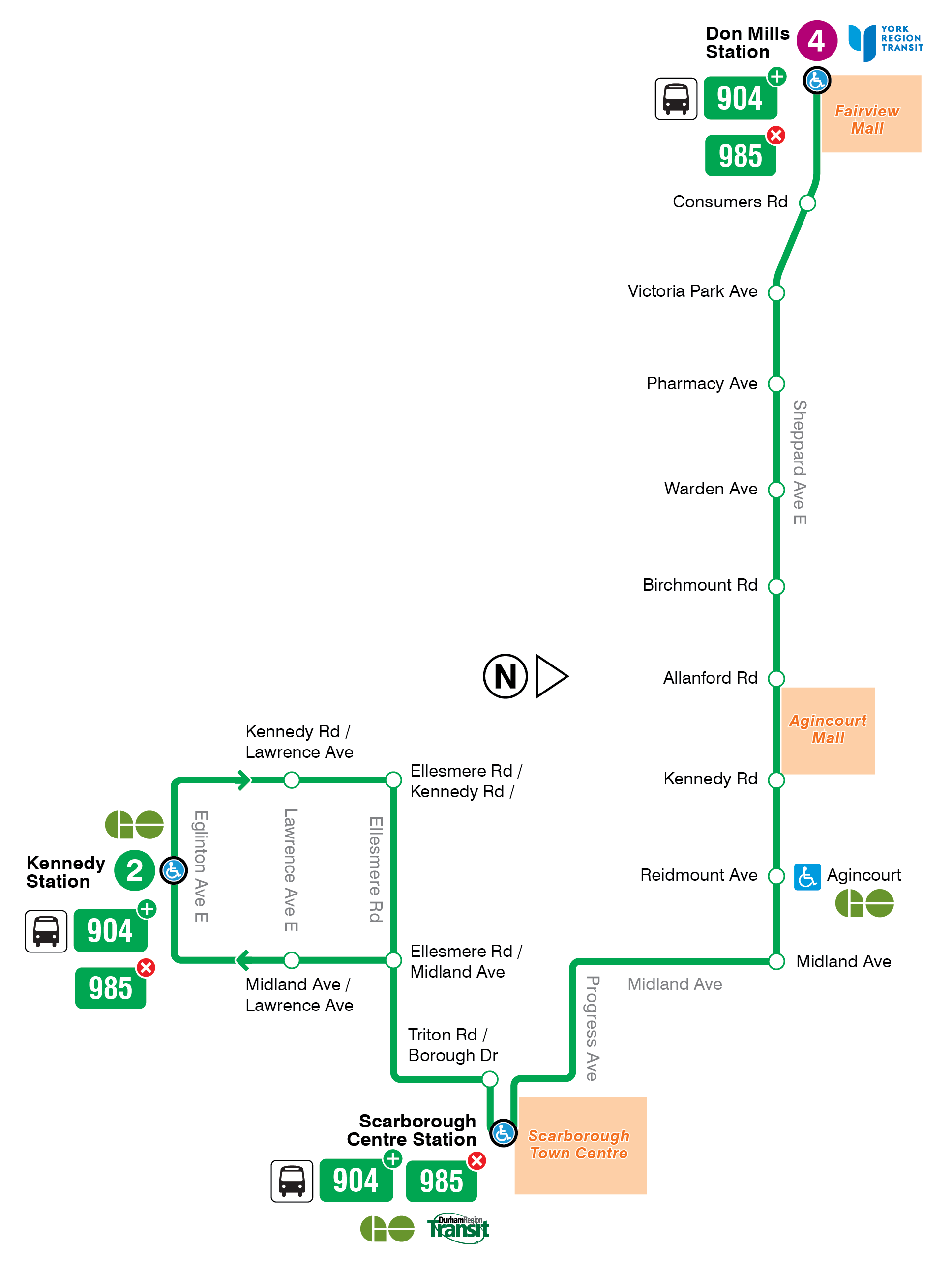 904-Sheppard-Kennedy-Exp-New Route-MAP