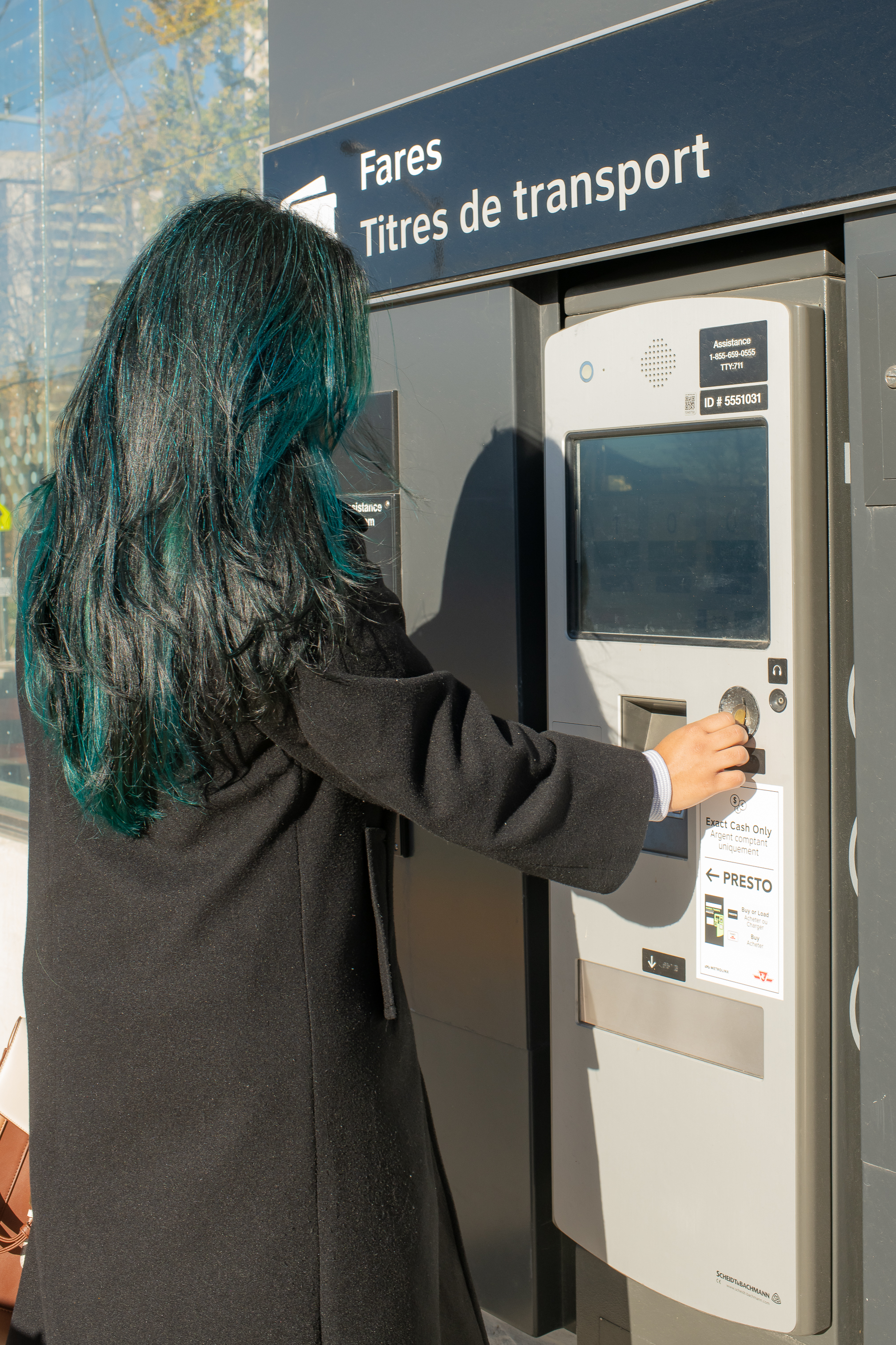 Single Ride Vending Machine