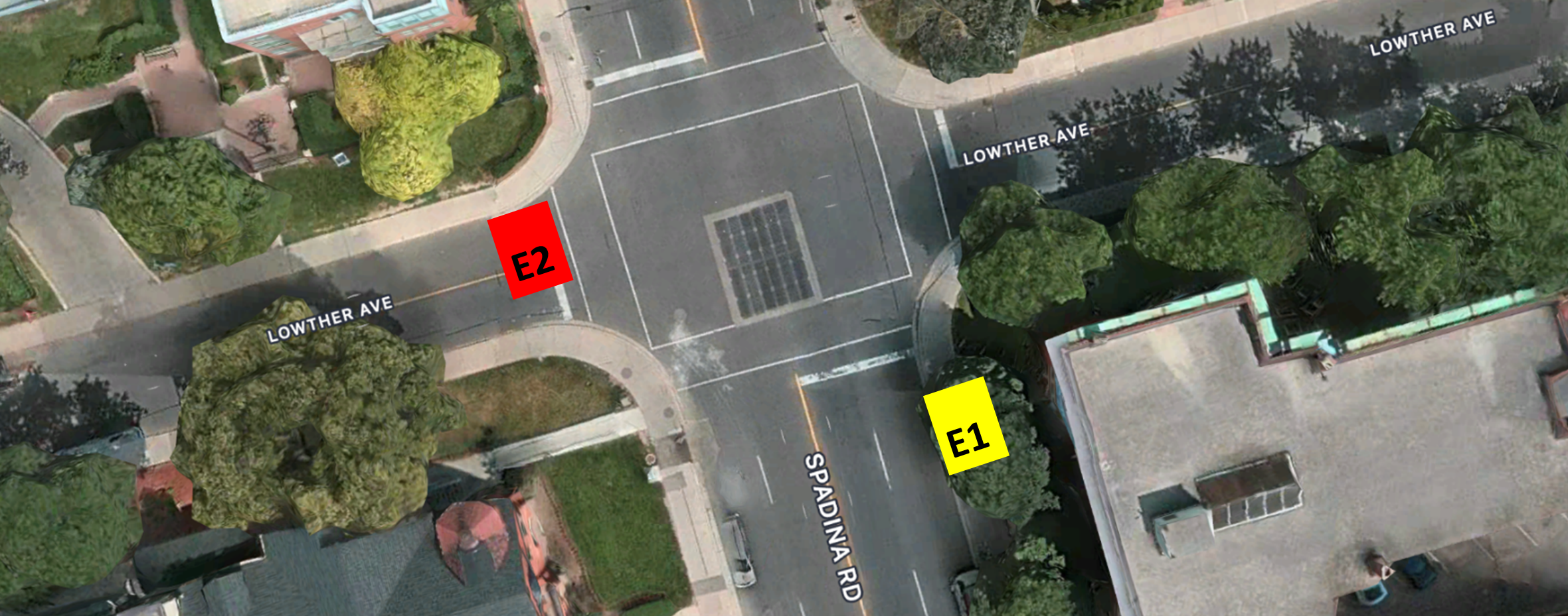 Map 1: General location of the elevators, which will be accessible from inside the Station upon completion