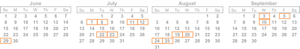 Calendar image