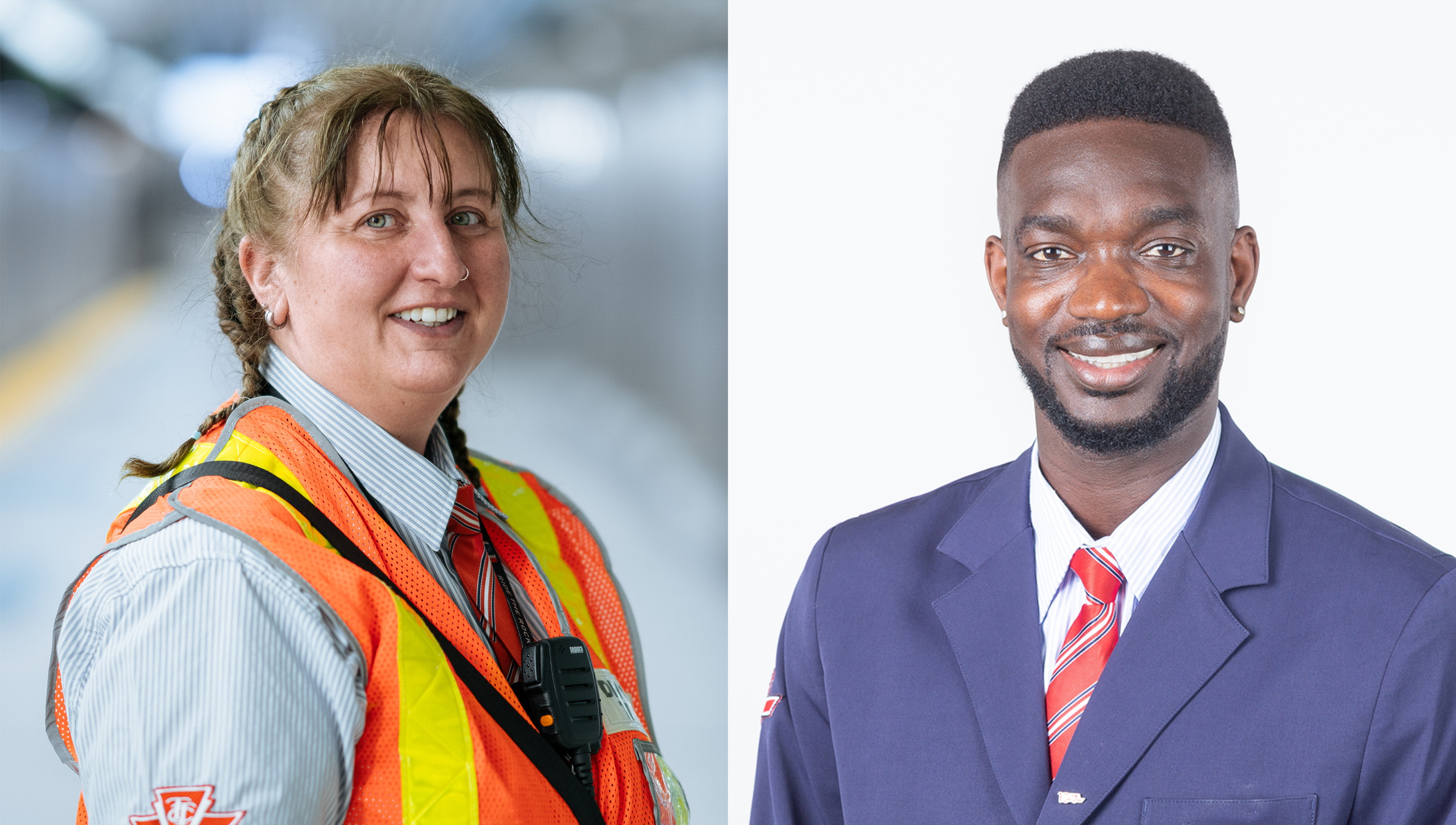 Two TTC Customer Service Agents