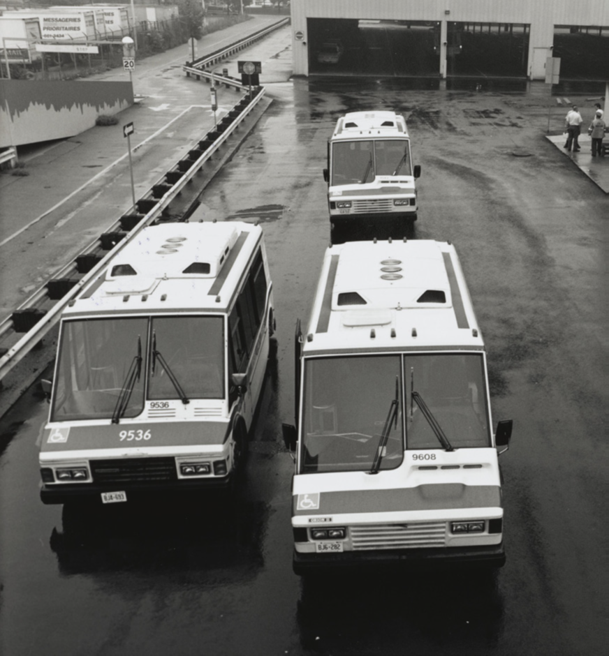 East side of the TTC's Lakeshore Wheel-Trans Bus Garage at 580 Commissioners Street