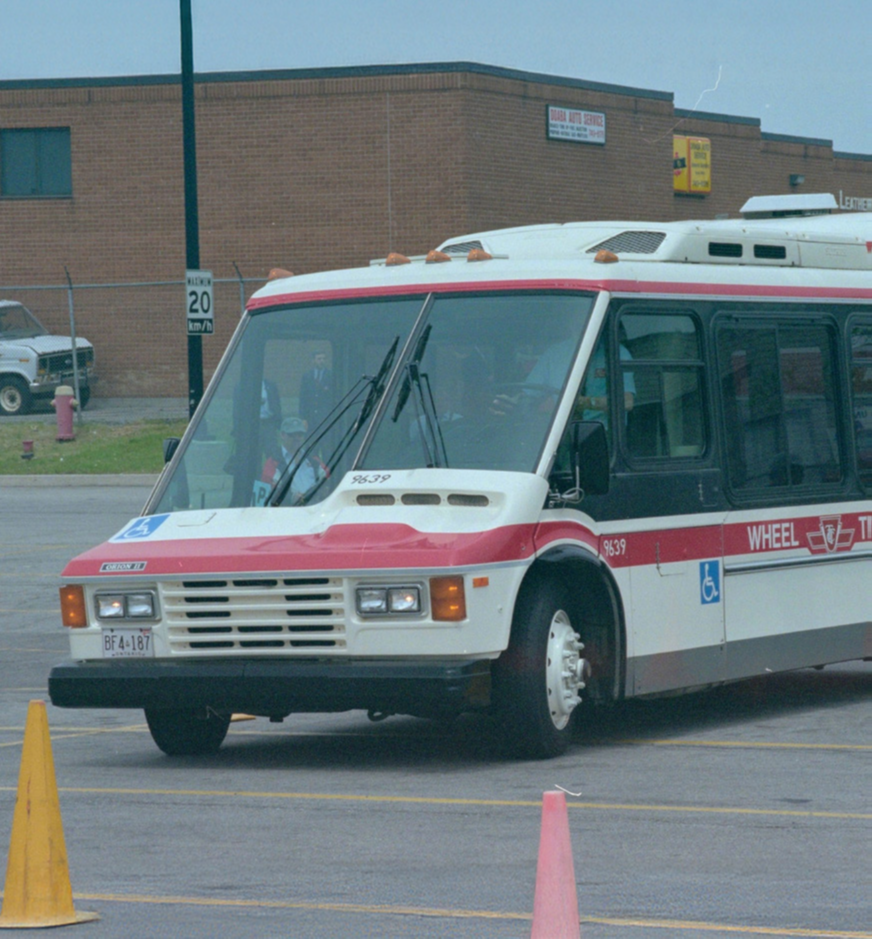 Wheel-Trans bus at the bus rodeo