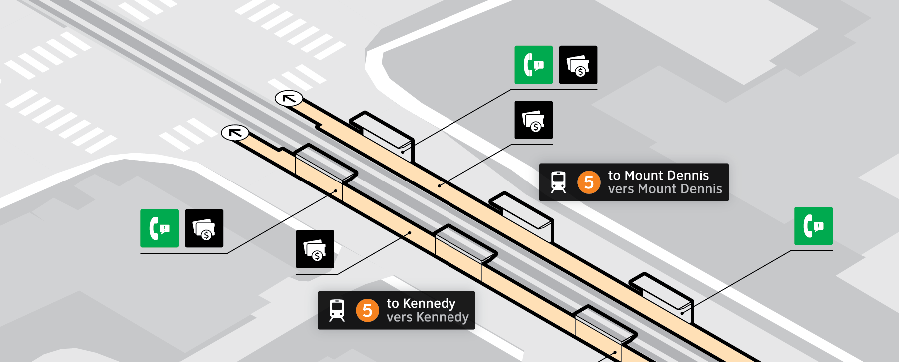 Birchmount station map thumbnail