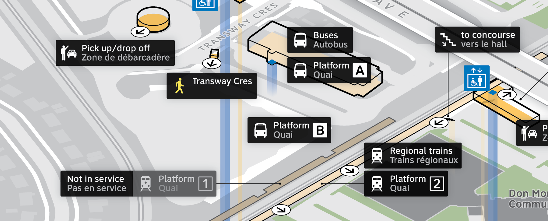 Kennedy station map thumbnail