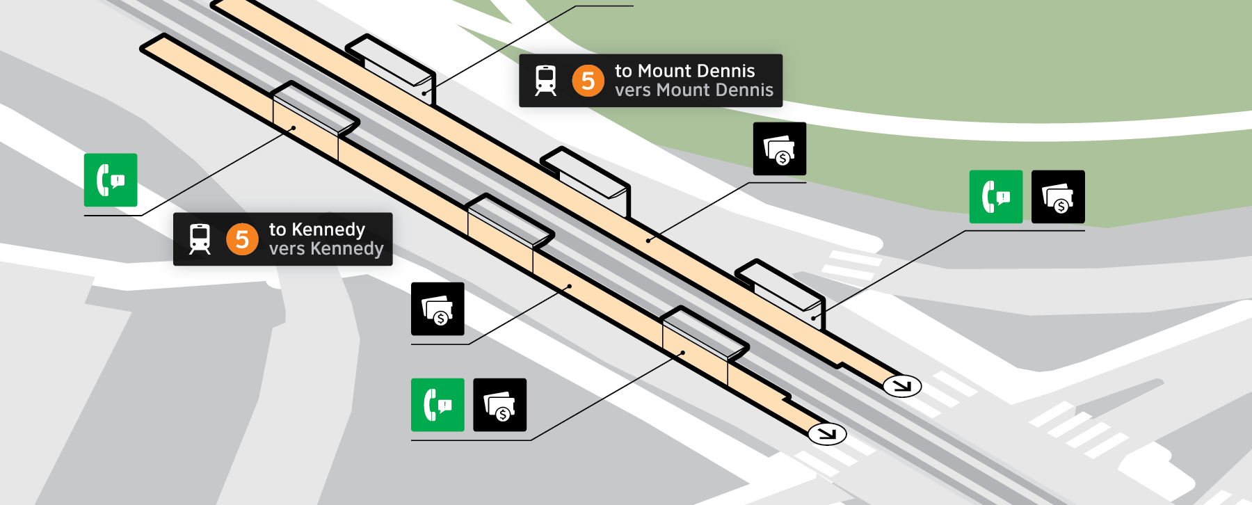 Aga Khan station map thumbnail