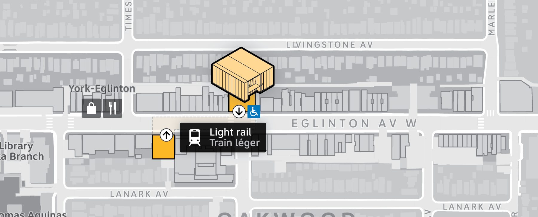 Oakwood neighbourhood map thumbnail