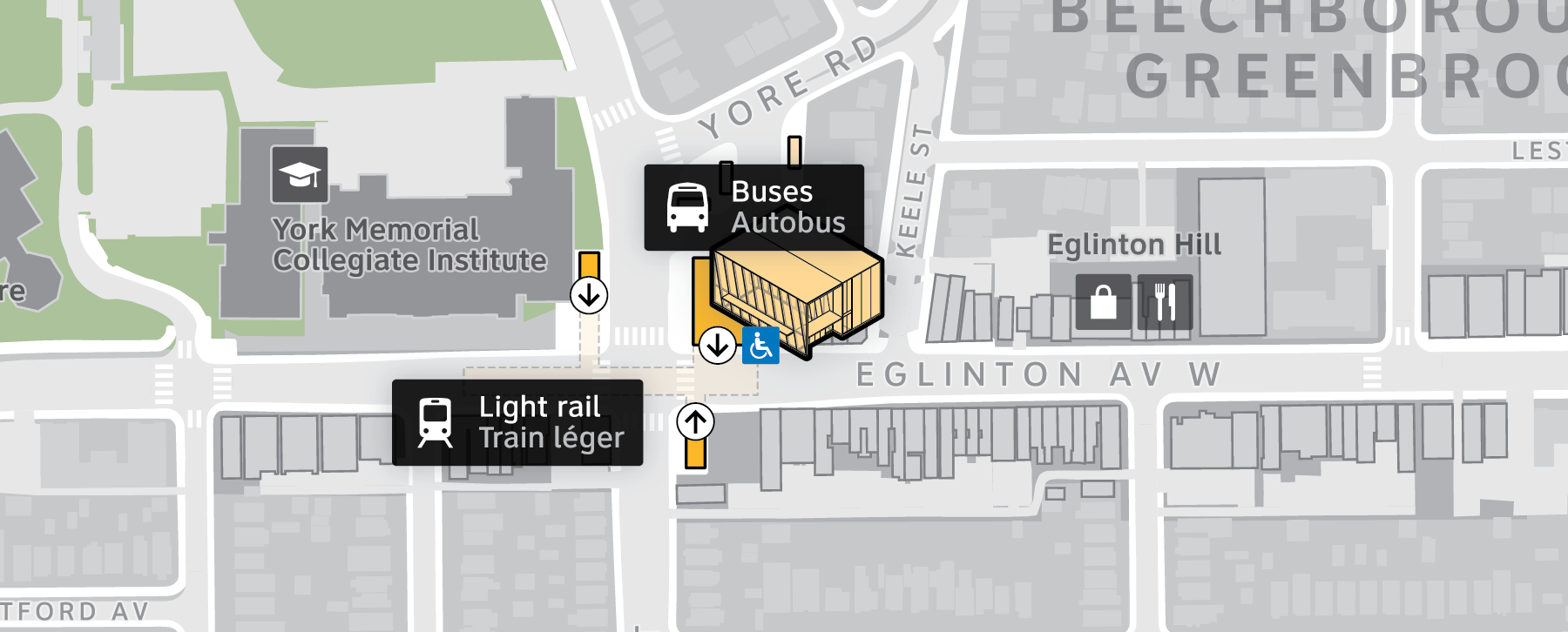 Keelesdale neighbourhood map thumbnail
