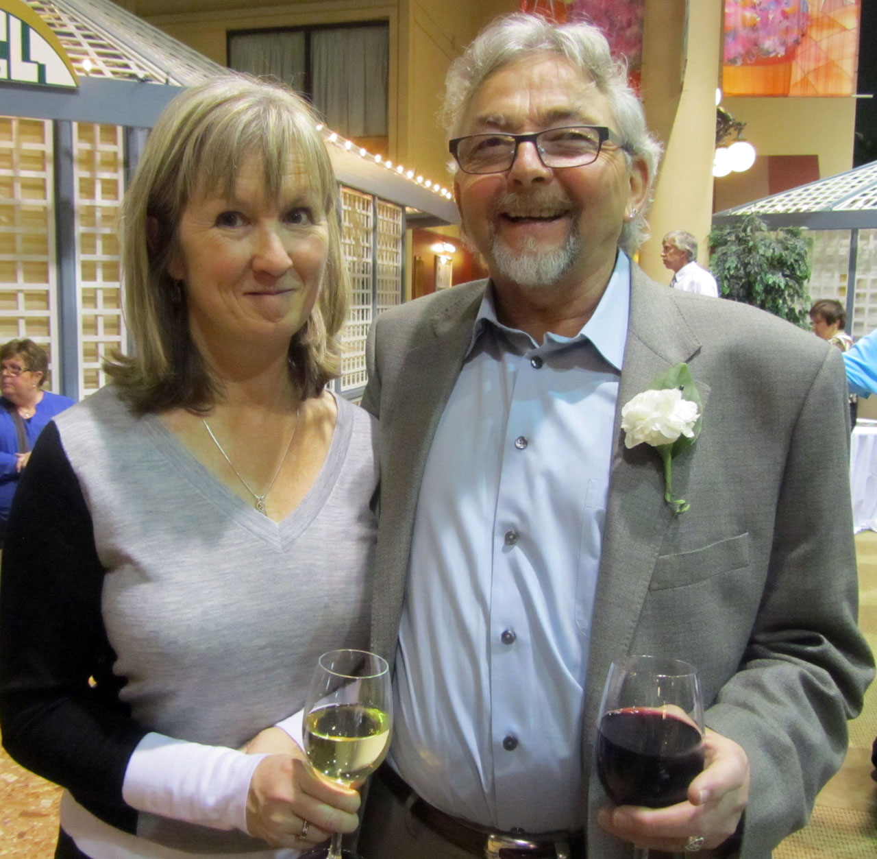 JOHN BROWN, 31 years and 1 month Collectors/Local 113 Union Representative John Brown and his wife, Eleanor McKnight.