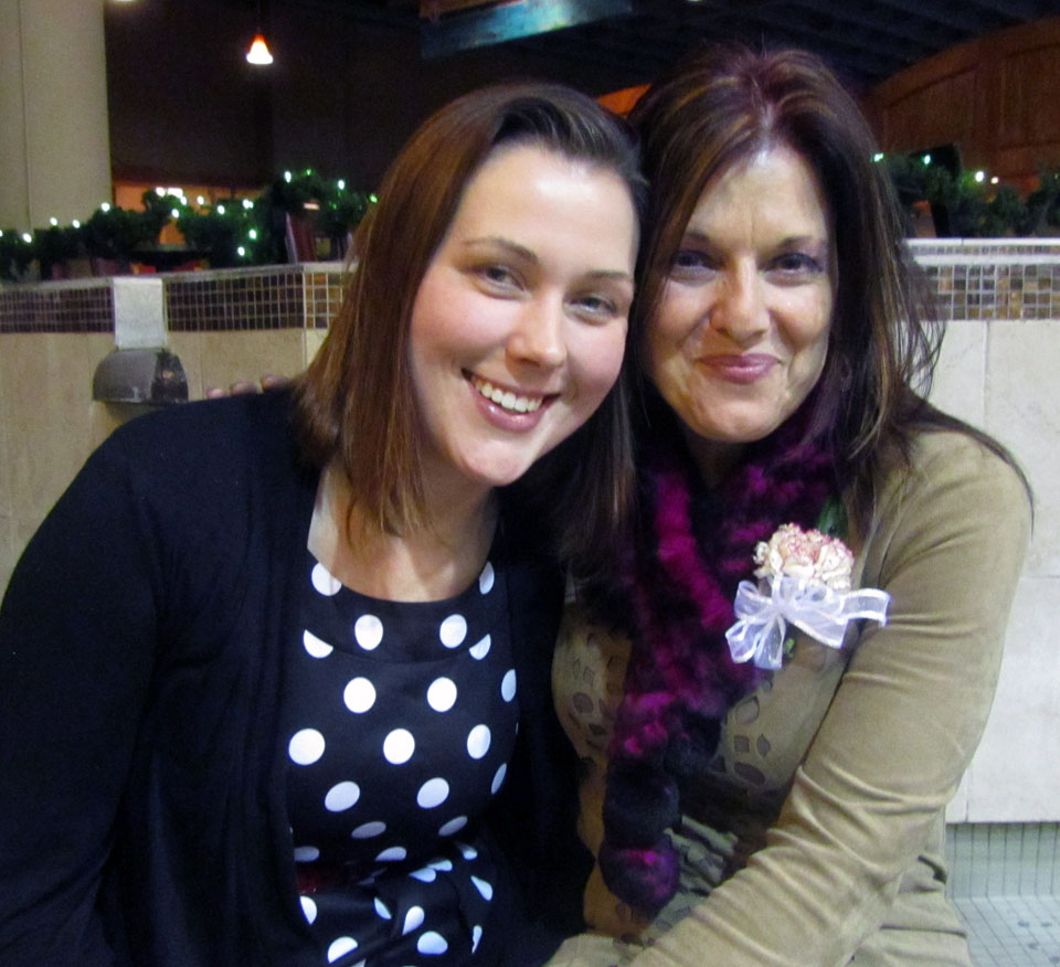 LISA COOK, 34 years, 4 months Pension Fund Societys Lisa Cook, right, pictured with co-worker, Katelyn Steadman, from Pensions.