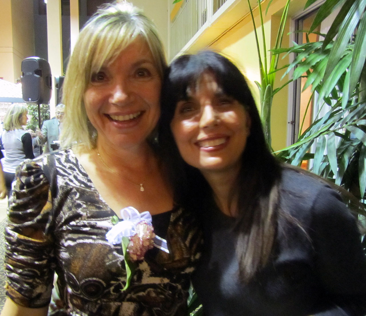 MARY ZIGOMANIS, 37 years, 5 months Office of the CEOs Mary Zigomanis, left, with her cousin, Helen Papas, right.