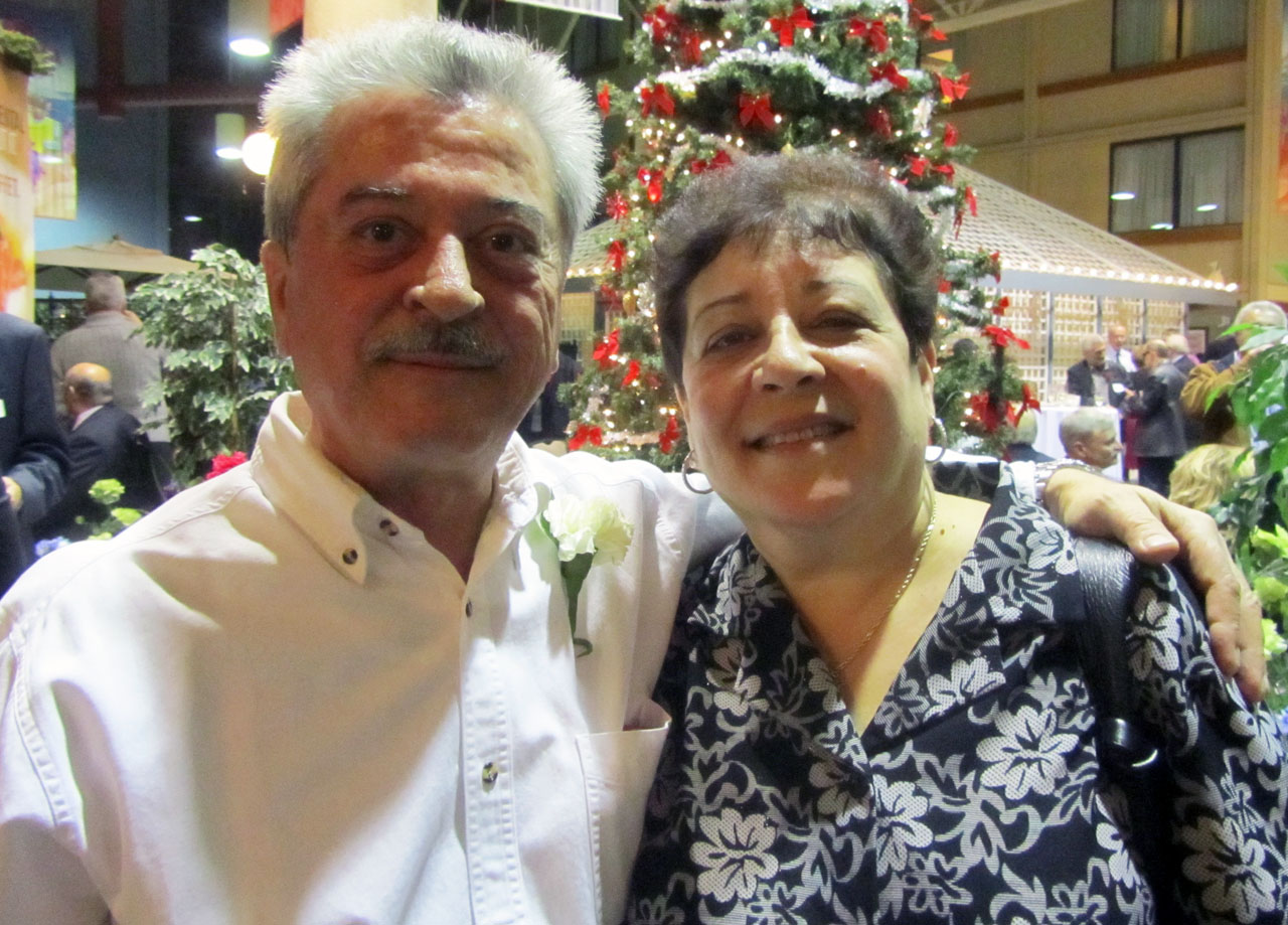 GIUSEPPE ZAMMITO, 38 years, 9 months Harvey Shops Giuseppe Zammito and his wife, Anna.