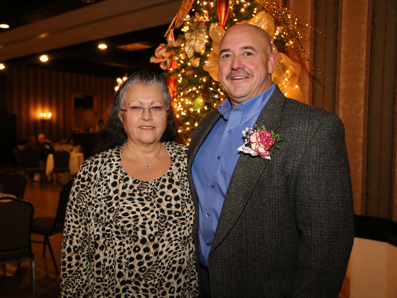 GRAHAM LOW, 29 years, 7 months Bus Maintenance and Shops Graham Low with his wife, Susan.