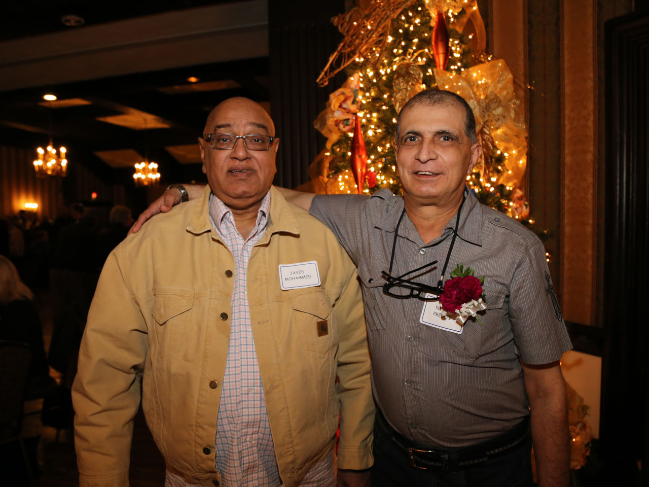 NIZAR PREMJI, 11 years, 1 month Stations Nizar Premji, right, with friend, Javed Mohammed.