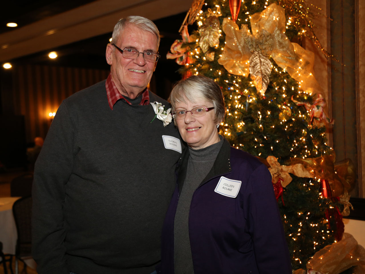 THOMAS ROURKE, 32 years, 8 months Subway Infrastructure's Thomas Rourke with his wife, Colleen.
