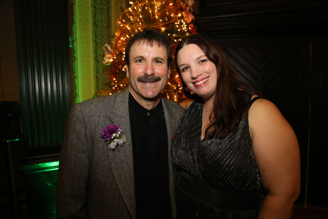 JIM ANDERSON, 29 years From Subway Transportation, Jim Anderson with his wife, Shannon.