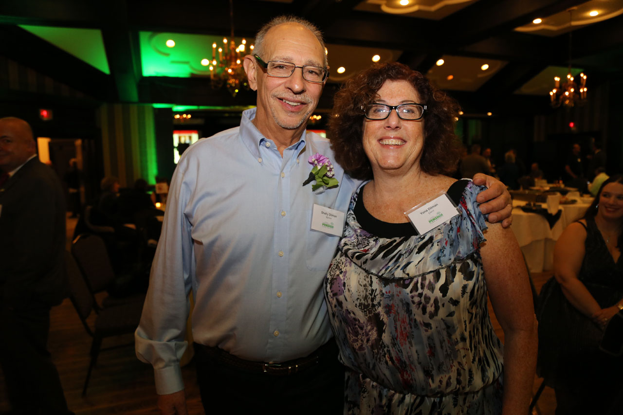 SHELLY DILMAN, 30 years, 7 months From Subway Transportation, Shelly Dilman with his wife, Yona.
