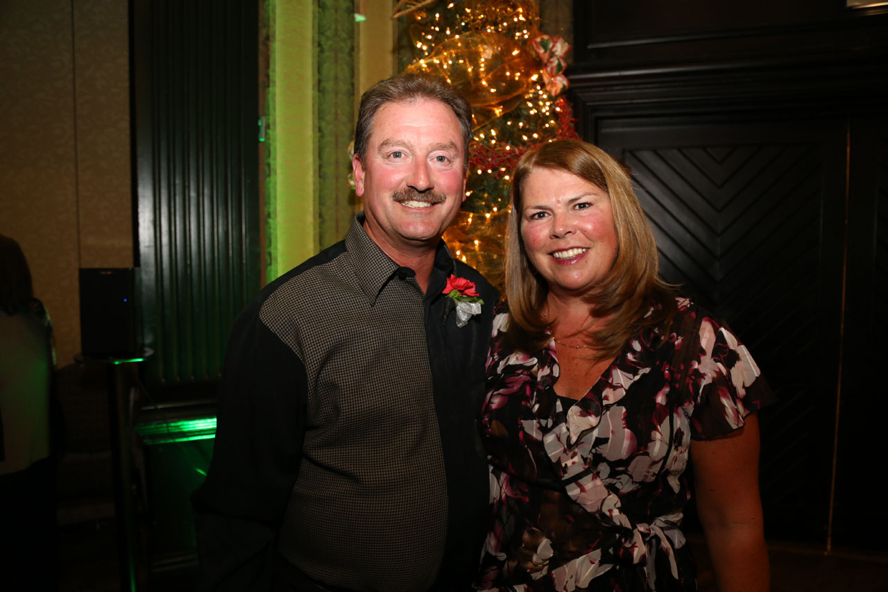 STEPHEN GARDNER, 34 years, 4 months From Subway Infrastructure, Stephen Gardner with his wife, Paula.