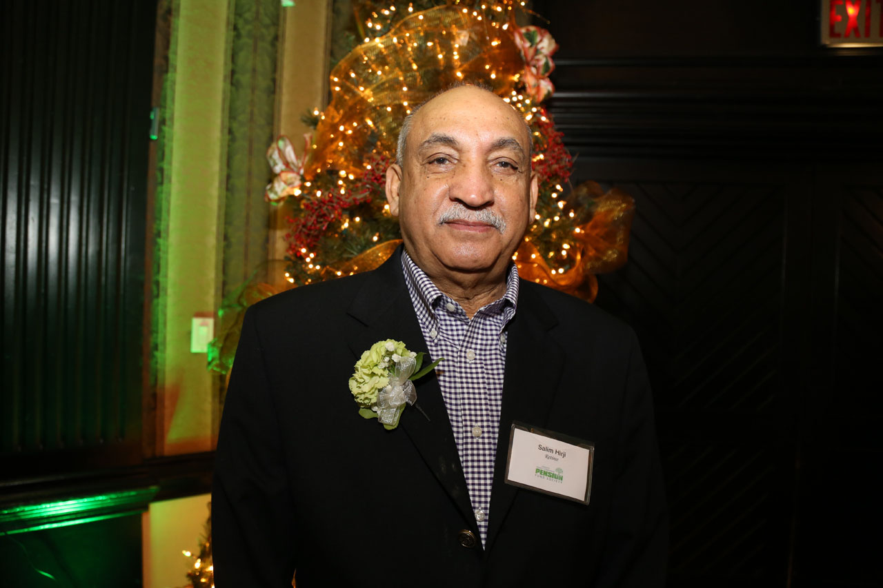 SALIM HIRJI, 34 years, 5 months Retired from Eglinton Division.