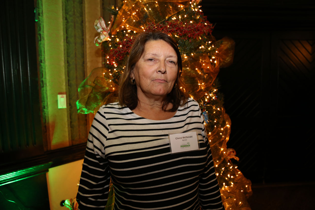 CHERYL MCDONALD, 29 years, 2 months Retired from Finance, Accounting and Audit.