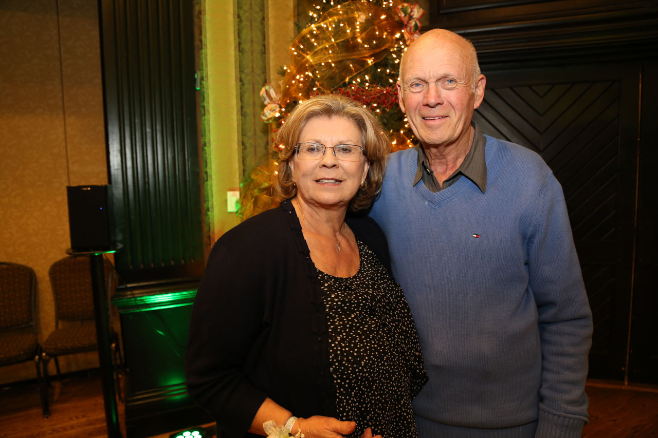 ELIZABETH STERRITT, 31 years, 1 month From Bus Transportation, Elizabeth Sterritt with her husband, Bill.