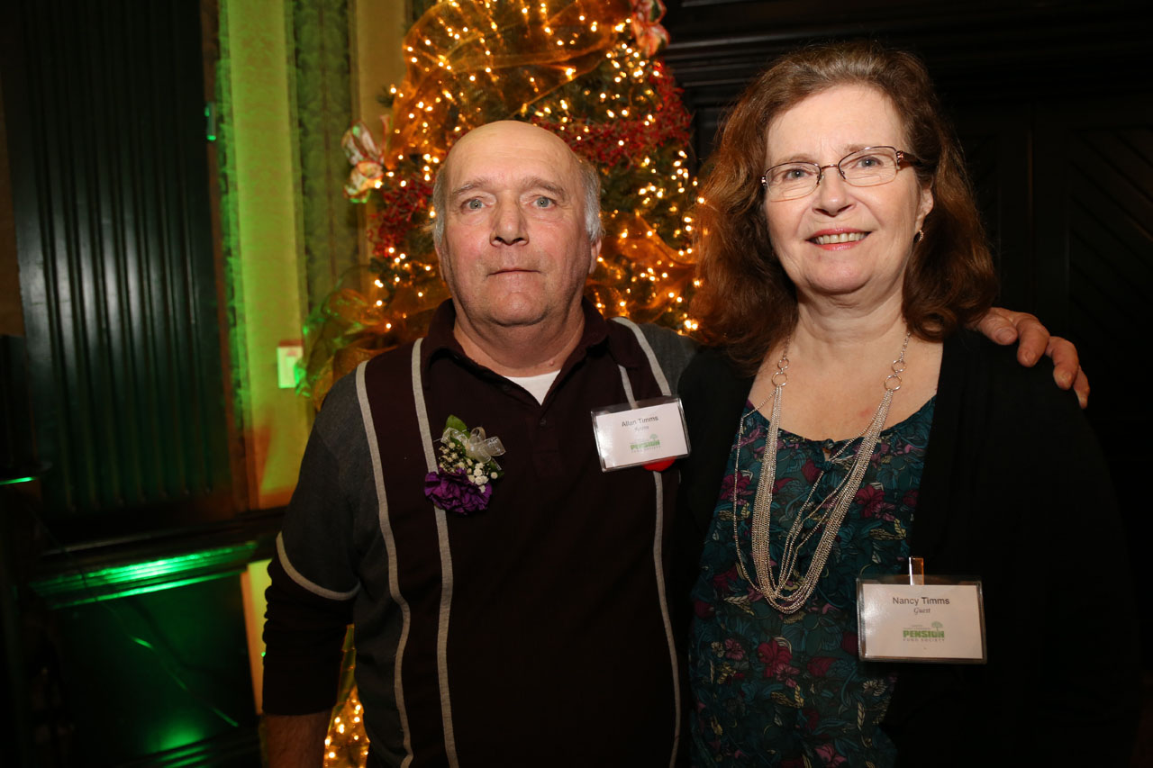 ALLAN TIMMS, 24 years, 9 months From Bus Transportation, Allan Timms with his wife, Nancy.