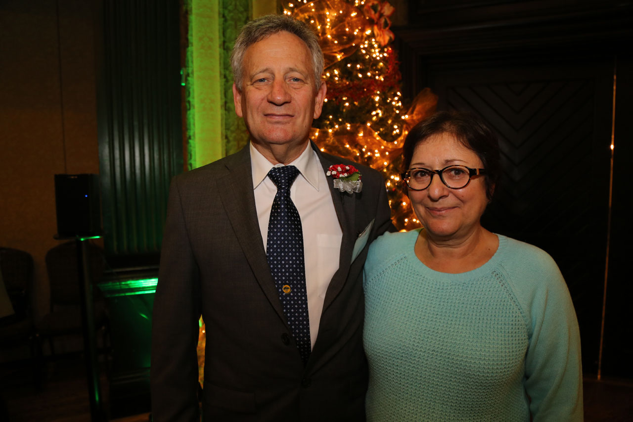 ROBERT WARD, 28 years, 4 months From Bus Transportation, Robert Ward with his wife, Vicky.