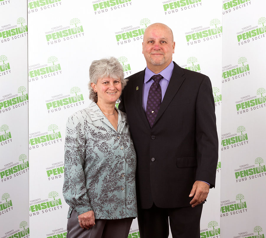 NORMAN BEAUCHAMP, 34 years, 3 months From Materials and Procurement, Norman Beauchamp with his wife, Debbie.