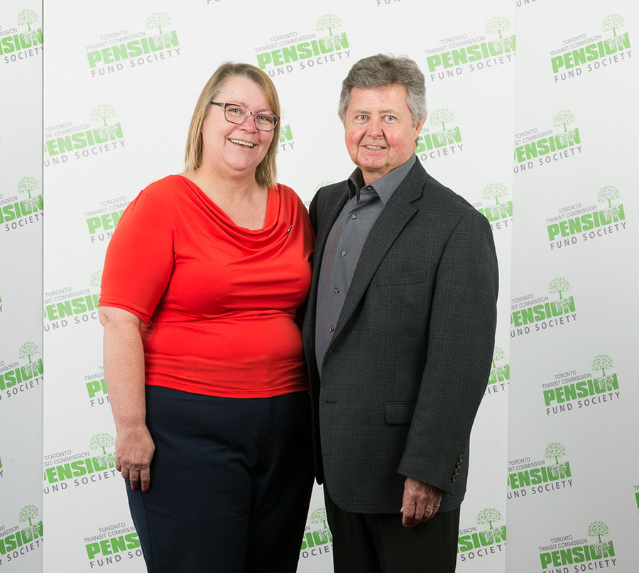 MARY HOLLI, 35 years From Engineering, Construction and Expansion, Mary Holli with her husband, Rick.