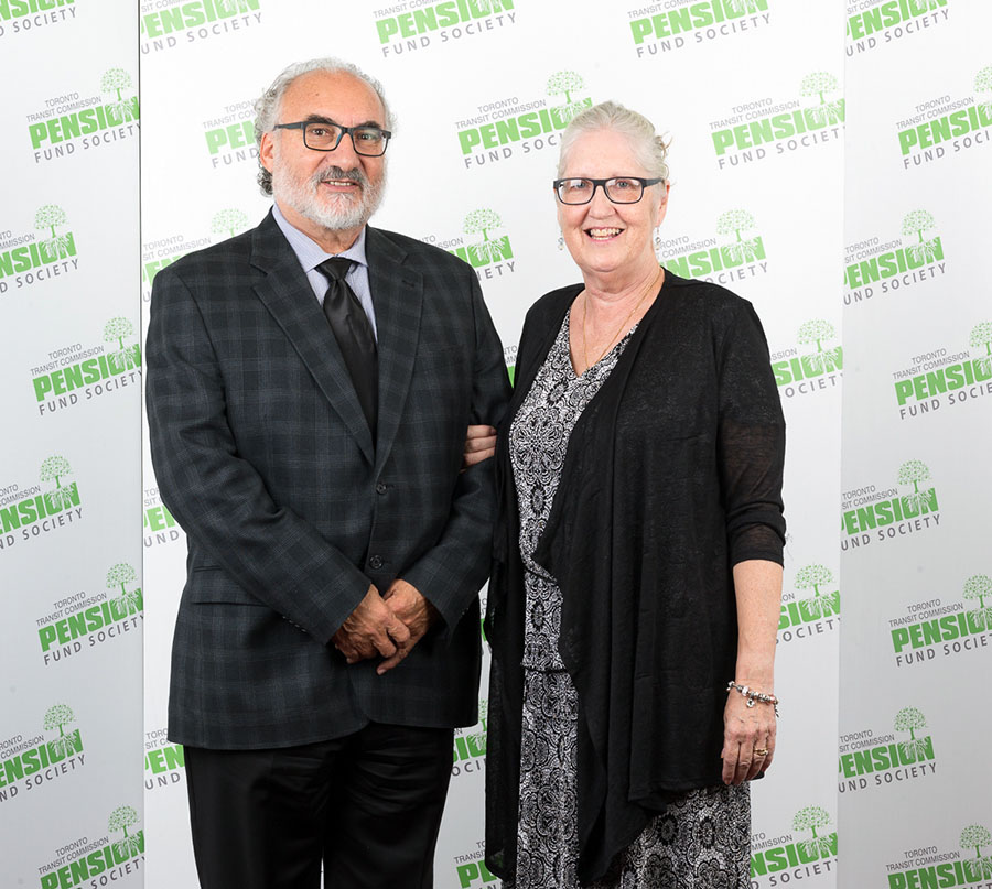 ANGELO MALETTA, 17 years, 9 months From Revenue Operations, Angelo Maletta with his wife, Reta.