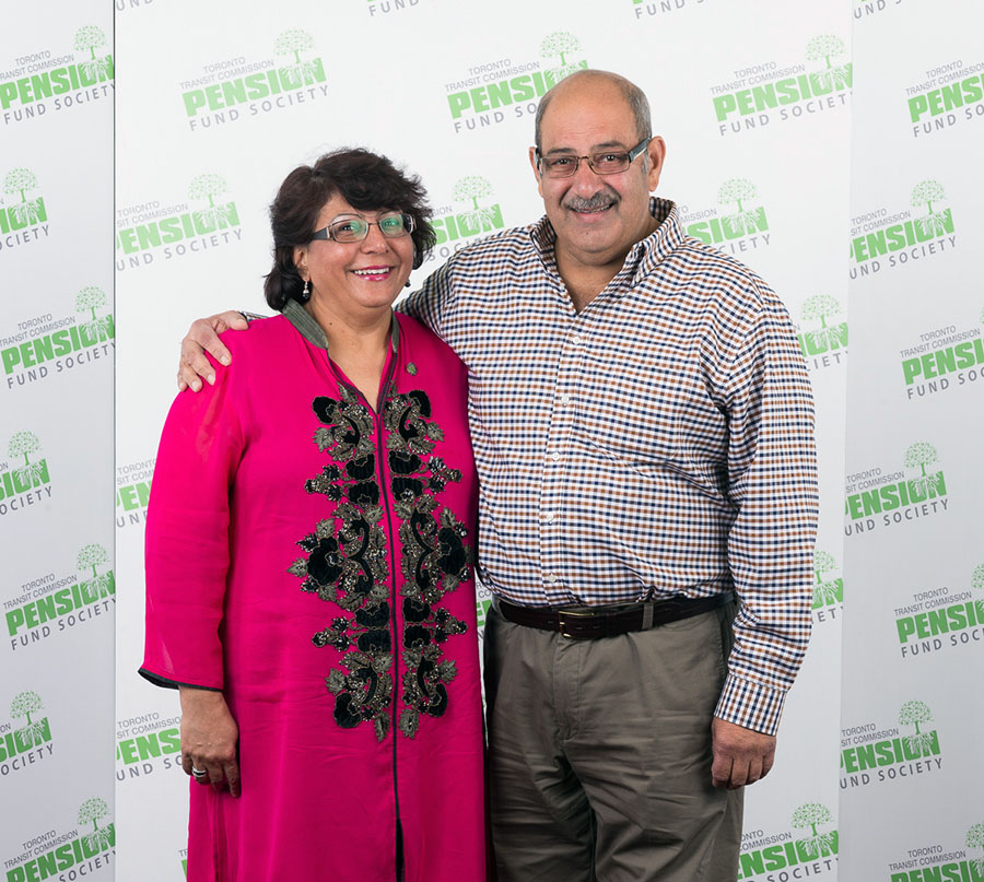 SHENIZ THARANI, 34 years, 5 months From Human Resources, Sheniz Tharani with her husband, Riyaz.