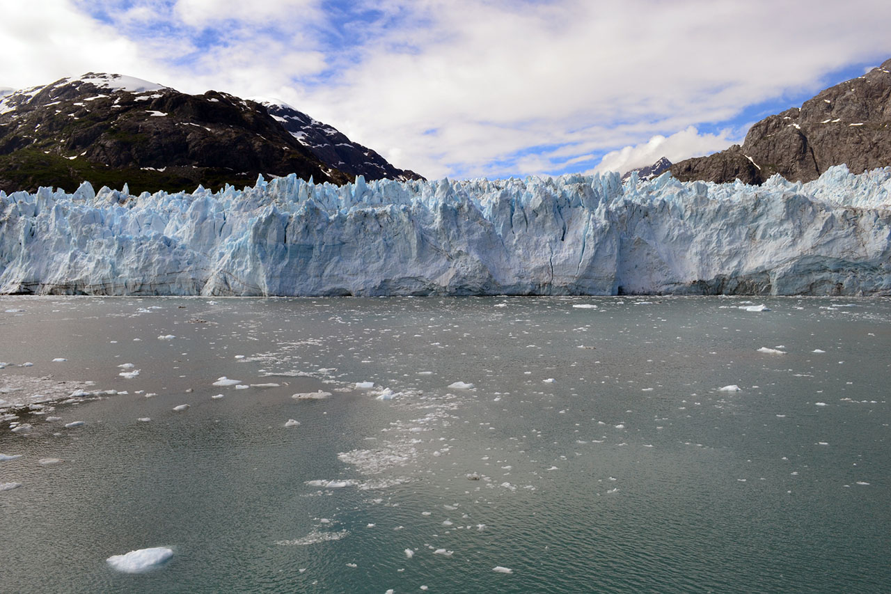 Had a wonderful vacation cruising through Alaska, view from cruise ship near Glacier Bay. Photo courtesy Saikat Chakravorty, Audit
