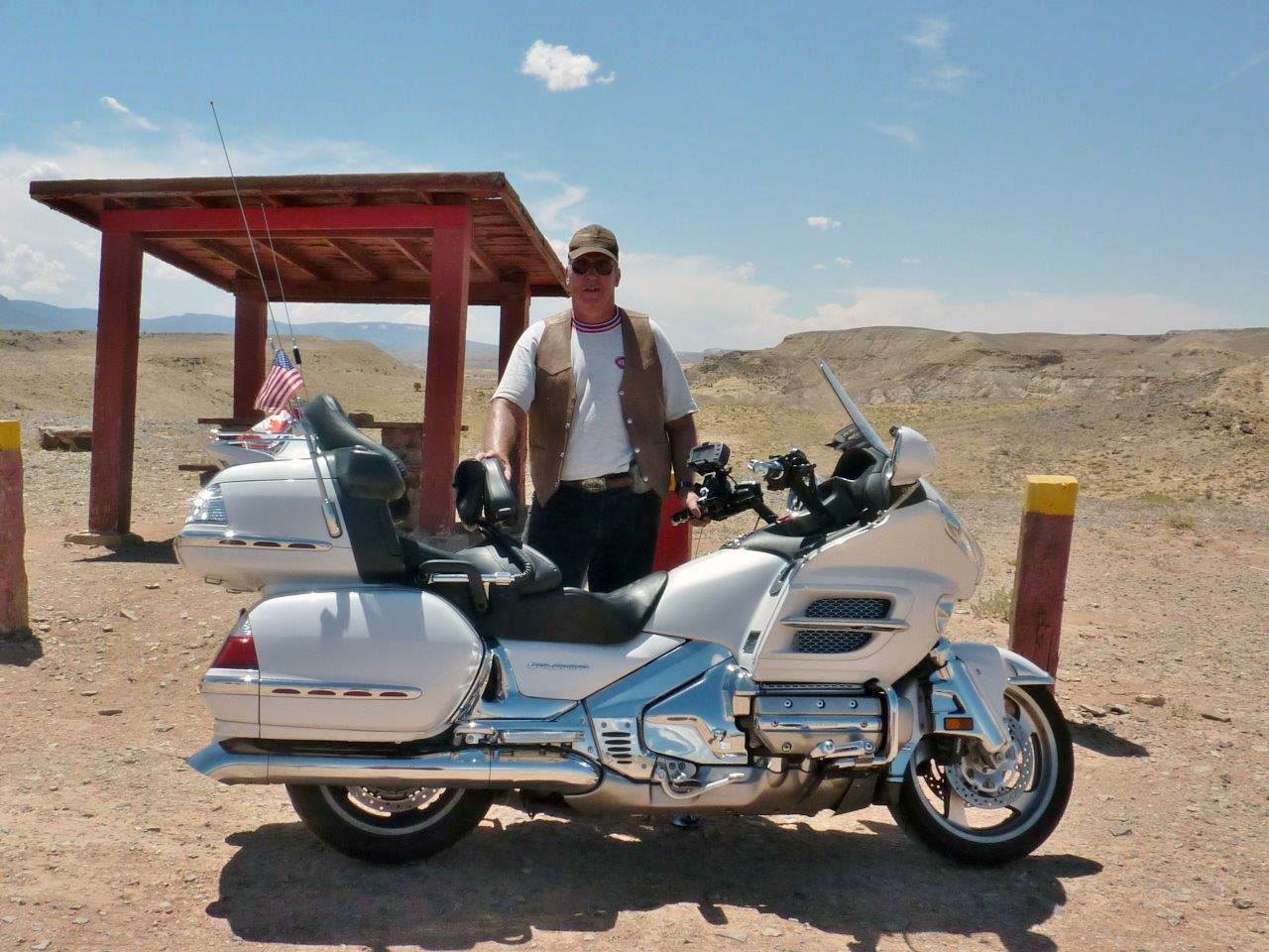 Trip to Colorado with my beloved 2008 Honda Goldwing, the best touring bike in the world despite what the Harley riders think. Photo courtesy Gord Friedrich, pensioner