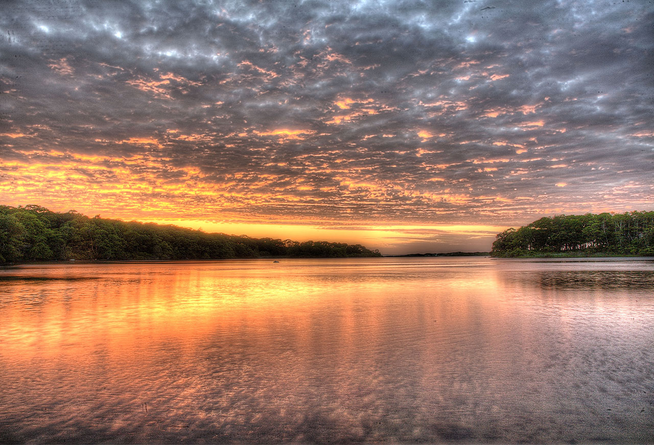 vacation to the island of Marth Vineyard, at cottage with wonderful sunsets. Photo courtesy Michael Godin, Eglinton Garage