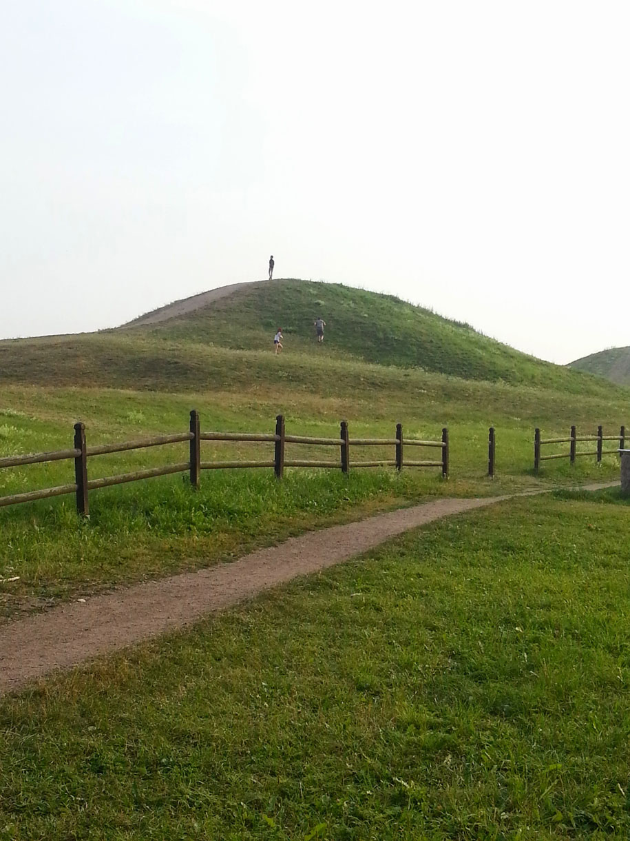 Viking burial mounds in Old Uppsala, Sweden. Photo courtesy Oskar Westin