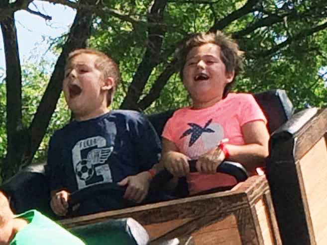 Summer snap of Centreville rollercoaster ride. Photo courtesy Alan Lyons