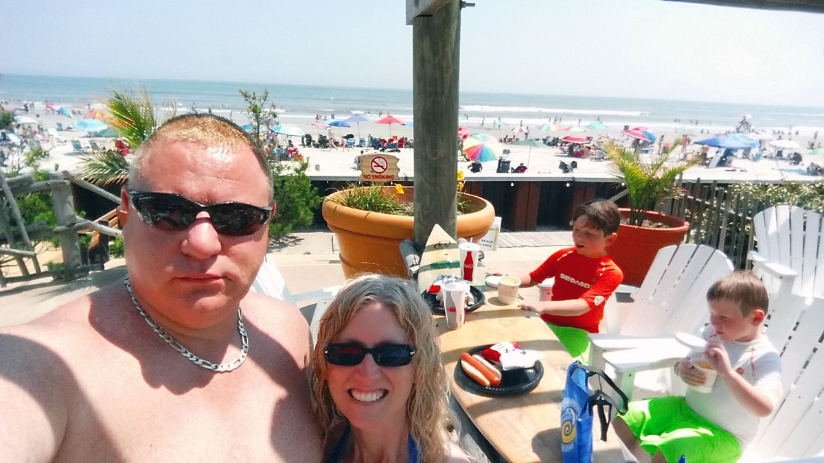 Jersey family vacation. Photo courtesy Mike Connolly