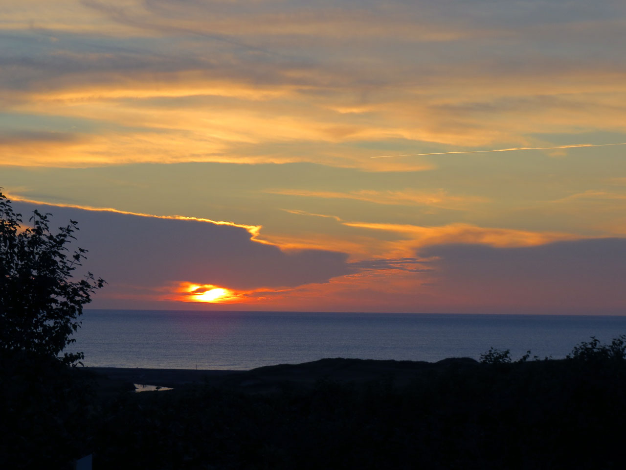 An August sunset overlokking teh Gulf of St. Lawrence, Cape Breton. Photo courtesy Joan Taylor