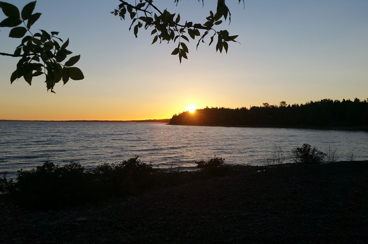 Summer snap of Manitoulin Island sunrise. Photo courtesy Bernie O Reilly