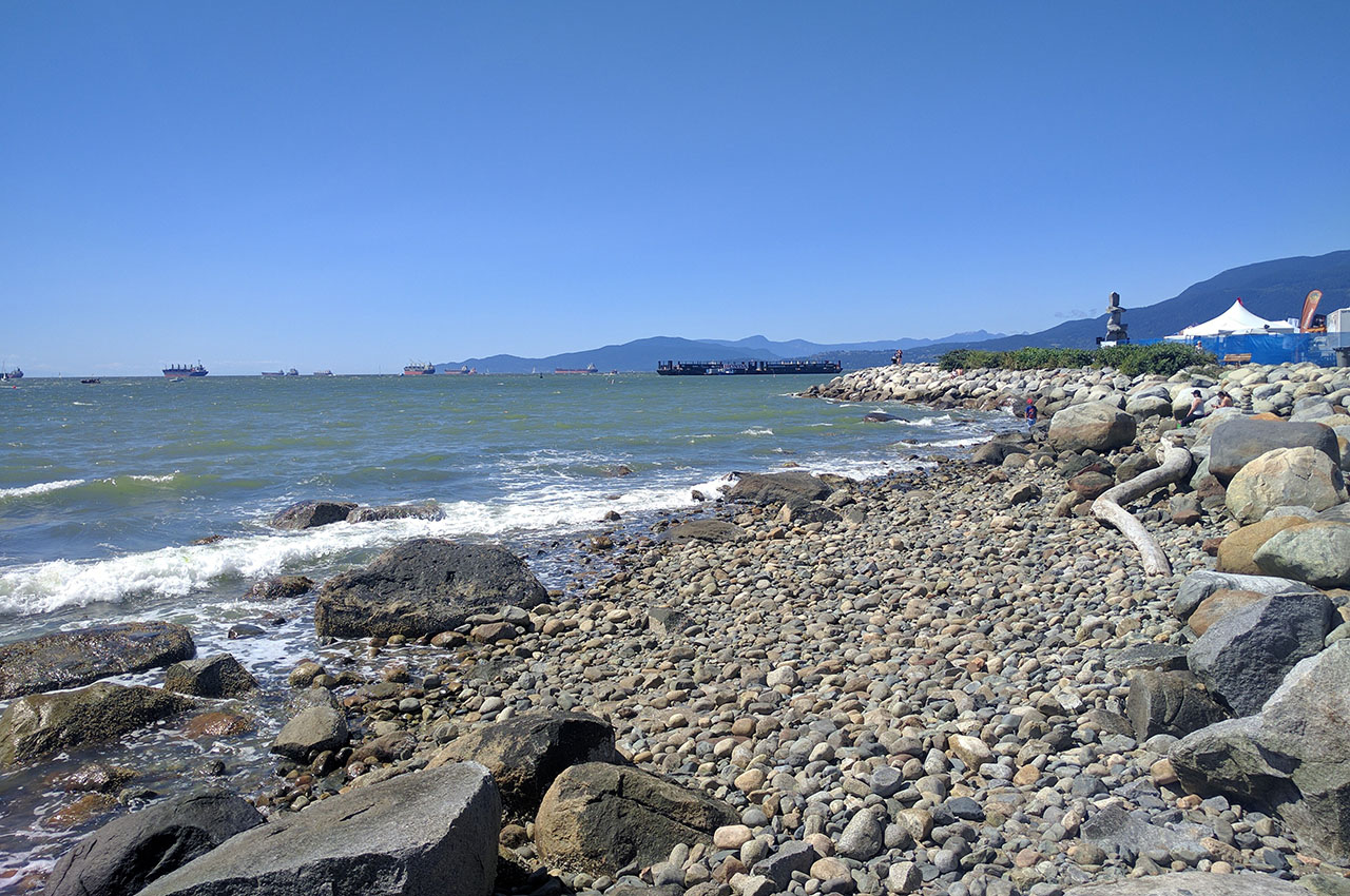 English Bay in Vancouver, B.C. Photo courtesy Kadeem Griffiths