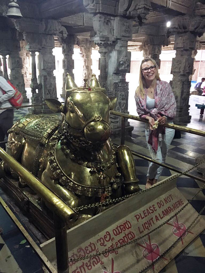Temple in Bangalore, India! Photo courtesy Avery Wideman